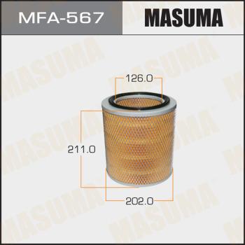 MASUMA MFA-567 - Filtro aria autozon.pro