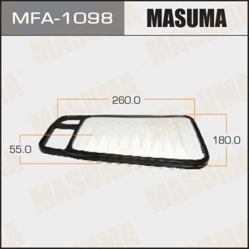 MASUMA MFA-1098 - Filtro aria autozon.pro