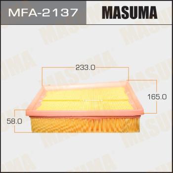 MASUMA MFA-2137 - Filtro aria autozon.pro