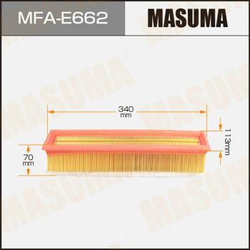 MASUMA MFA-E662 - Filtro aria autozon.pro