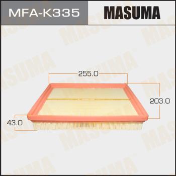 MASUMA MFA-K335 - Filtro aria autozon.pro