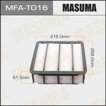 MASUMA MFA-T016 - Filtro aria autozon.pro