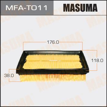 MASUMA MFA-T011 - Filtro aria autozon.pro