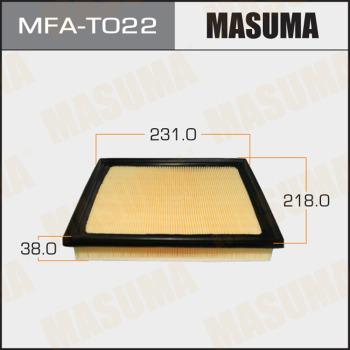 MASUMA MFA-T022 - Filtro aria autozon.pro