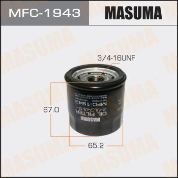 MASUMA MFC-1943 - Filtro olio autozon.pro