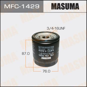 MASUMA MFC-1429 - Filtro olio autozon.pro