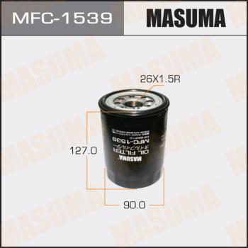 MASUMA MFC-1539 - Filtro olio autozon.pro