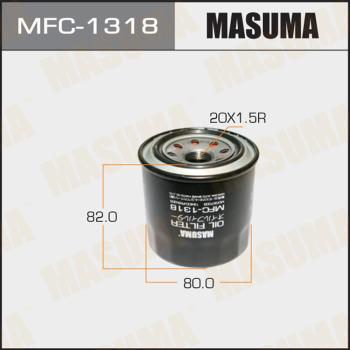 MASUMA MFC-1318 - Filtro olio autozon.pro