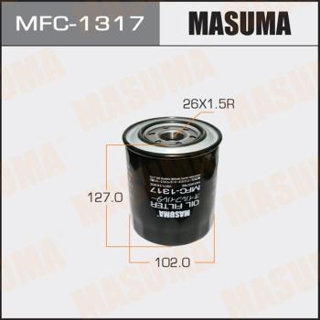 MASUMA MFC-1317 - Filtro olio autozon.pro