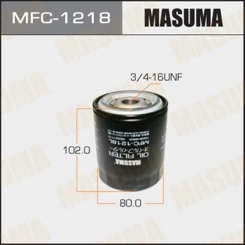 MASUMA MFC-1218 - Filtro olio autozon.pro