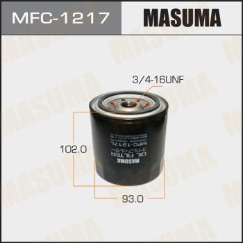 MASUMA MFC-1217 - Filtro olio autozon.pro