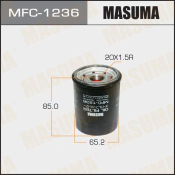 MASUMA MFC-1236 - Filtro olio autozon.pro