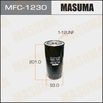 MASUMA MFC-1230 - Filtro olio autozon.pro