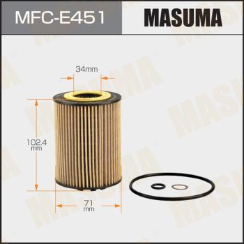 MASUMA MFC-E451 - Filtro olio autozon.pro