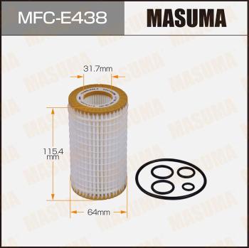 MASUMA MFC-E438 - Filtro olio autozon.pro