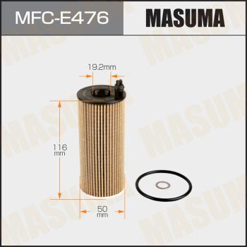 MASUMA MFC-E476 - Filtro olio autozon.pro