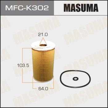 MASUMA MFC-K302 - Filtro olio autozon.pro