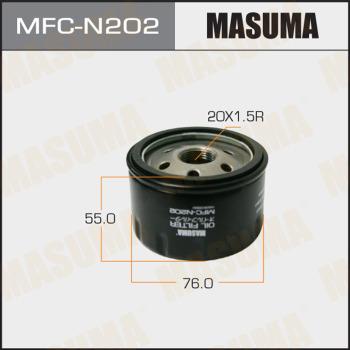 MASUMA MFC-N202 - Filtro olio autozon.pro