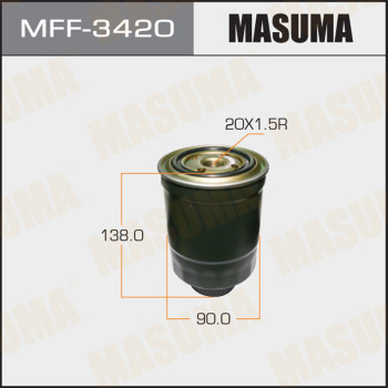 MASUMA MFF-3420 - Filtro carburante autozon.pro