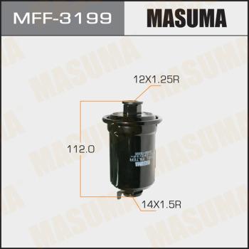 MASUMA MFF-3199 - Filtro carburante autozon.pro