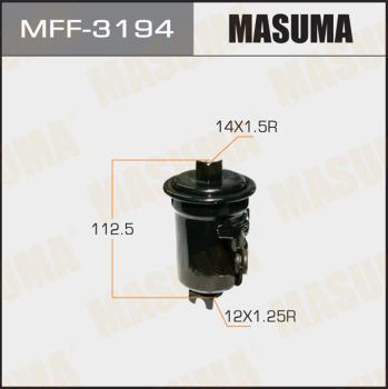 MASUMA MFF-3194 - Filtro carburante autozon.pro