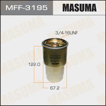 MASUMA MFF-3195 - Filtro carburante autozon.pro