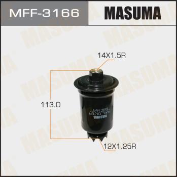 MASUMA MFF-3166 - Filtro carburante autozon.pro