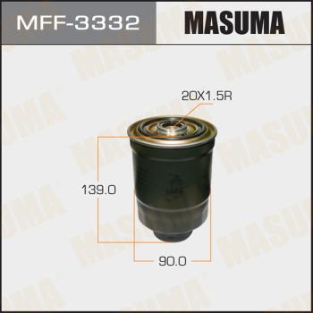 MASUMA MFF-3332 - Filtro carburante autozon.pro