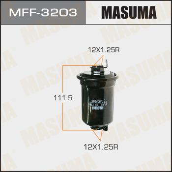 MASUMA MFF-3203 - Filtro carburante autozon.pro