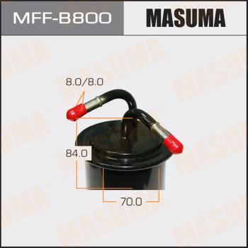 MASUMA MFF-B800 - Filtro carburante autozon.pro