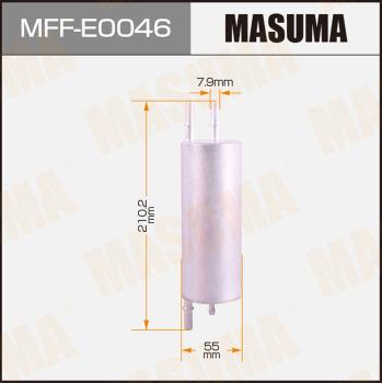 MASUMA MFF-E0046 - Filtro carburante autozon.pro