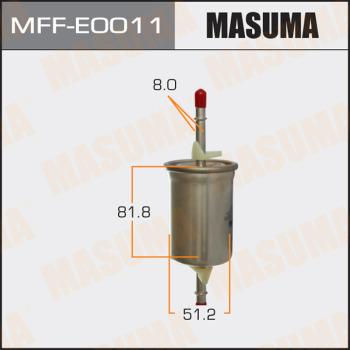 MASUMA MFF-E0011 - Filtro carburante autozon.pro