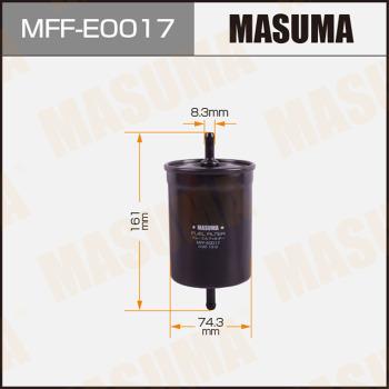 MASUMA MFF-E0017 - Filtro carburante autozon.pro