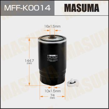 MASUMA MFF-K0014 - Filtro carburante autozon.pro