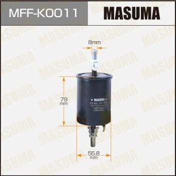 MASUMA MFF-K0011 - Filtro carburante autozon.pro