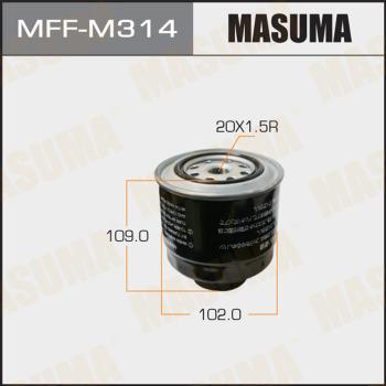 MASUMA MFF-M314 - Filtro carburante autozon.pro