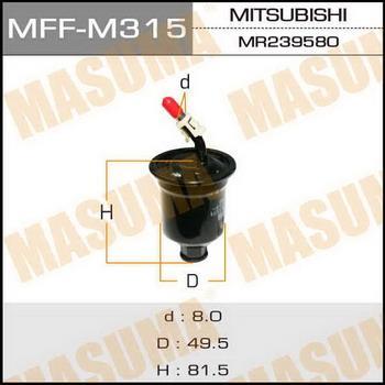 MASUMA MFF-M315 - Filtro carburante autozon.pro