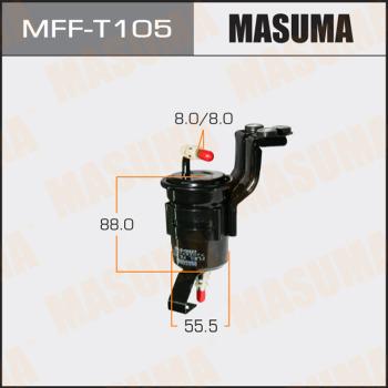 MASUMA MFF-T105 - Filtro carburante autozon.pro