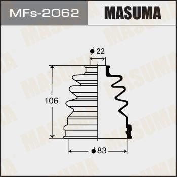 MASUMA MFs-2062 - Cuffia, Semiasse autozon.pro