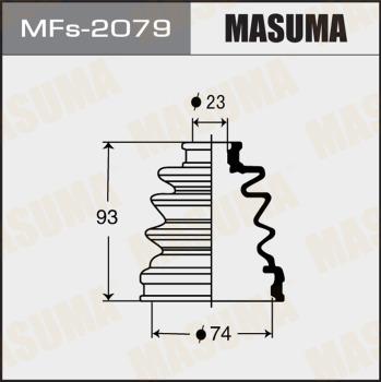 MASUMA MFs-2079 - Cuffia, Semiasse autozon.pro