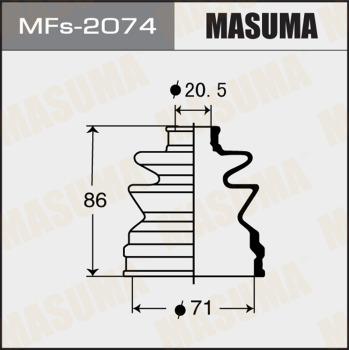 MASUMA MFs-2074 - Cuffia, Semiasse autozon.pro