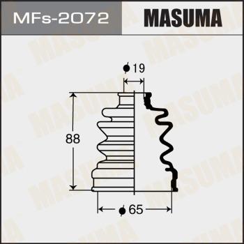 MASUMA MFs-2072 - Cuffia, Semiasse autozon.pro