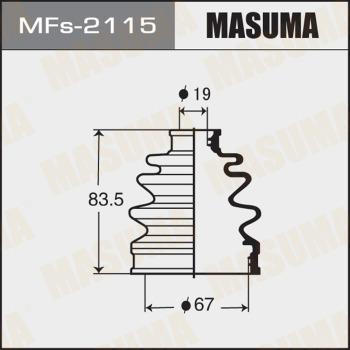 MASUMA MFs-2115 - Cuffia, Semiasse autozon.pro