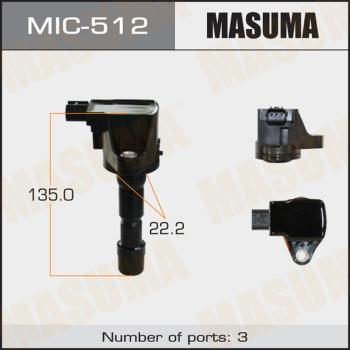 MASUMA MIC-512 - Bobina d'accensione autozon.pro