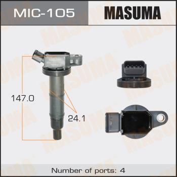 MASUMA MIC-105 - Bobina d'accensione autozon.pro