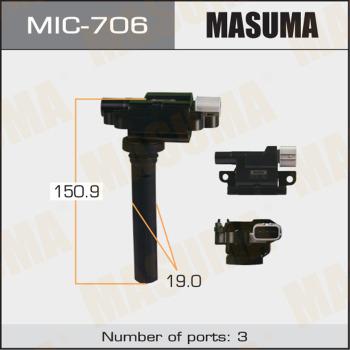 MASUMA MIC706 - Bobina d'accensione autozon.pro