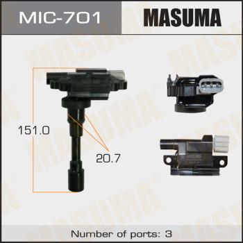 MASUMA MIC-701 - Bobina d'accensione autozon.pro