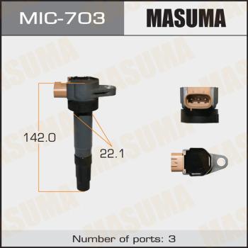 MASUMA MIC703 - Bobina d'accensione autozon.pro