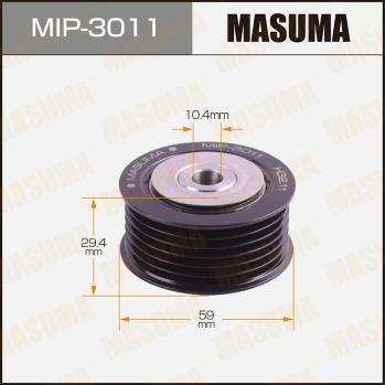 MASUMA MIP-3011 - Galoppino / Guidacinghia, Cinghia Poly-V autozon.pro