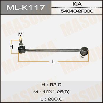 MASUMA ML-K117R - Asta / Puntone, Stabilizzatore autozon.pro